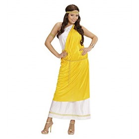 "ROMAN LADY" gown with toga, belt, headband, bracelet - M 
