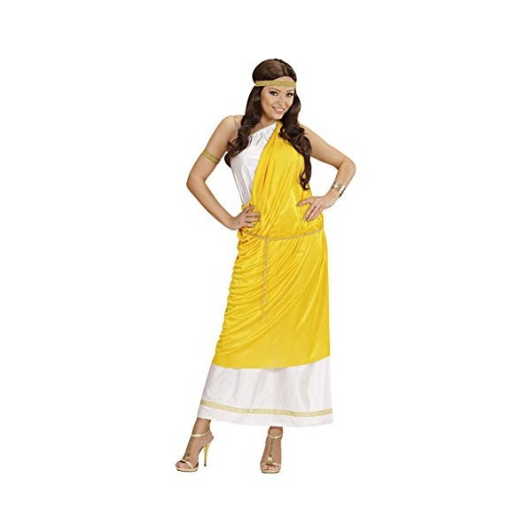 "ROMAN LADY" gown with toga, belt, headband, bracelet - M 