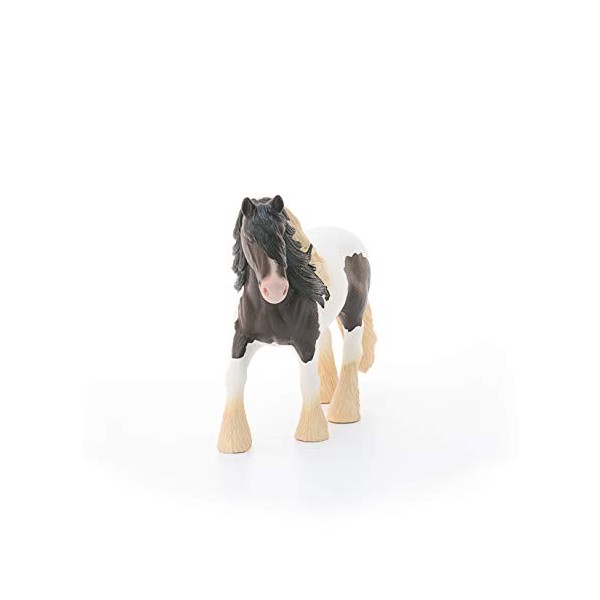 Schleich- Figurine Étalon Tinker Farm World, 13831, Multicolore