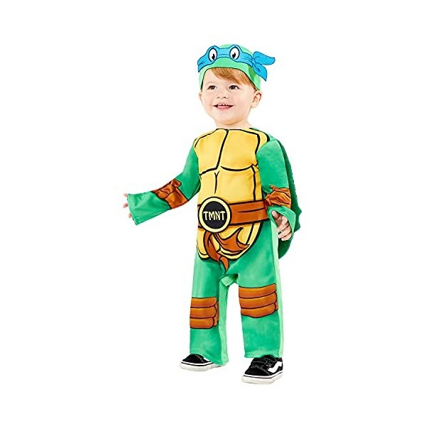 CAT01 - Costume Bébé Tortue Ninja 6-12 mois