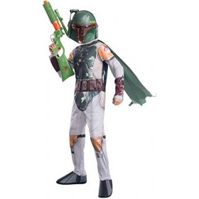Déguisement Star Wars Boba Fett pour enfant - Style 3 - Taile&nbsp;: S - 3 à 4&nbsp;ans - Hauteur de 112 à 122 cm - Rubies