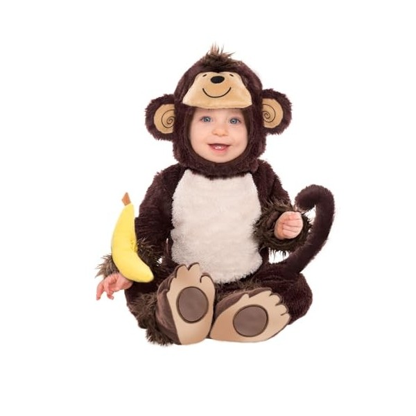 AMSCAN EUROPE GMBH CAT01 - Costume Bebe Singe 12-18 mois