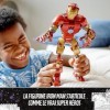 LEGO 76206 Marvel L’Armure Articulée d’Iron Man, Figurine Collectionner, Jouet pour Les Enfants dès 9 Ans Avengers: Age of Ul