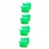 Toyvian 8 Pcs Bonnet Irlandais St Accessoires Photo De La Fête De La Patrick St Chapeau Haut De Forme De La Saint-Patrick St 