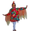Krause & Sohn Childrens Costume Colourful Parrot Polly Size 104-116 Bird Animal Carnival