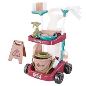 ＡＷＨＡＯ Outil de Nettoyage ménager pour Enfants, Ensemble de Jeu de Simulation, Ensemble de Jeu de Nettoyage de la Maison, Outi