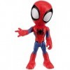 Hasbro Spidey and his Amazing Friends - Ultimate Web-Crawler, Comprend un véhicule de tir et un personnage de 10 cm, pour enf