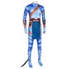 DTREEL Halloween Avatar 2 Girl Neytiri Costume Adulte, Avatar 2 Water Way Jack Costume, Blue Planet Superhero Shapewear, Dégu