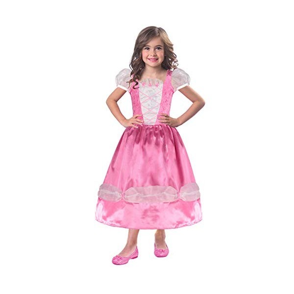 PKT 9904542 Costume de Princesse réversible pour Fille 8-10 Ans