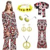 WILDPARTY Hippie-D-L Made In China, Fleurs vibrantes, L
