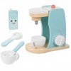 TOYANDONA Jouet De Maison De Jeu Jouer à pour Les Filles Jouets De Cuisine Jouets pour Enfants Jeu De Cuisine Cafetière pour 