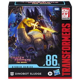 Transformers Studio Series 86-15, Figurine Dinobot Sludge 1986 de 21,5 cm de Les Transformers : Le Film, Classe Leader, dès 8