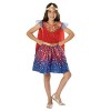 Rubies 3012279-10 Wonder Women Girls Costume pour femme, multicolore, 9-10 ans, journée mondiale du livre