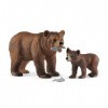 Schleich Maman Grizzly avec Ourson