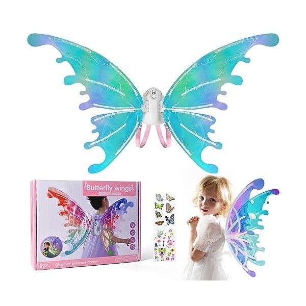 Set d'accessoires de la fée des papillons pour enfants 