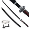 Couteau En Bois Katana Prop Demon Slayer Épée Samurai Sword Toy Pour Garçons, Nichirin Katanas, Tanjiro Bamboo Épée Cosplay A