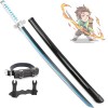 Couteau En Bois Katana Prop Demon Slayer Épée Samurai Sword Toy Pour Garçons, Nichirin Katanas, Tanjiro Bamboo Épée Cosplay A