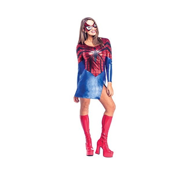 Rubies Costume Officiel Marvel Spiderman pour Femme - Taille XS