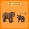 Schleich Maman Grizzly avec Ourson