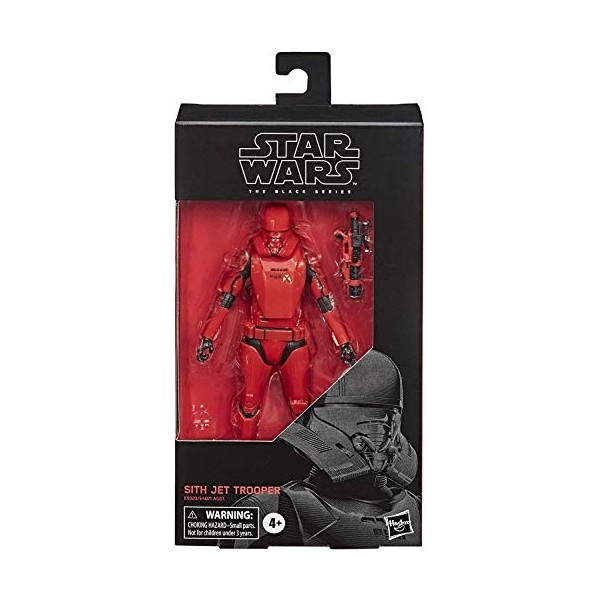 Black Series Star Wars The Sith Jet Trooper Toy 6-inch Scale The Rise of Skywalker Collectible Action Figure, Kids Ages 4 and