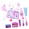 Toyvian 28 Pcs Fille Tout-Petits Jouets Ensembles De Jeu pour Tout-Petits Ensemble De Jeu pour Tout-Petits Kit De Médecin Kit