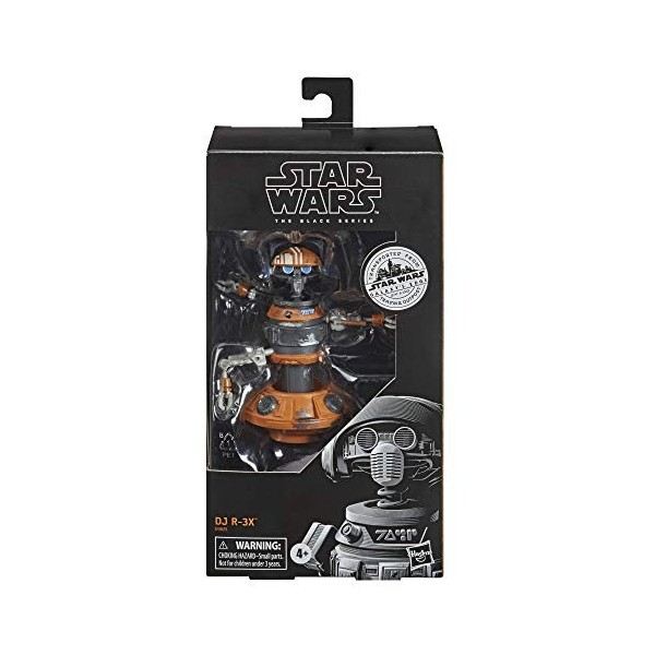 Star Wars – Edition Collector – Figurine Black Series DJ R-3X - 15 cm