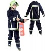 Foxxeo 40026 – Costume de pompier pour enfant – Costume de policier pour enfants – Tailles 92 – 152