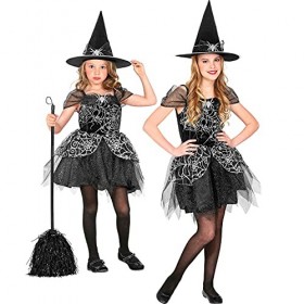 WIDMANN 97347 COSTUME STREGA WITCH RAGNO 8/10 140CM 9734