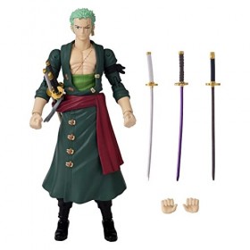Bandai Anime Heroes One Piece Roronoa Zoro 6.5" Action Figure