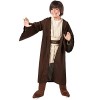 Applysu Déguisement Jedi Adulte Enfant Film Jedi Cosplay Tenue médiévale Halloween Tunique Uniforme à capuche Ensemble comple