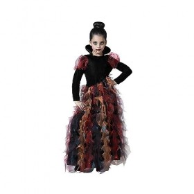 Atosa costume vampire robe longue fille enfant 10 à 12 ans