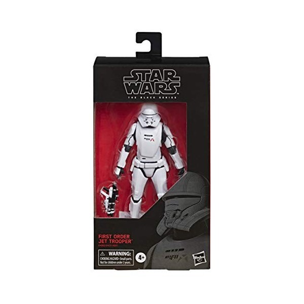 The Black Series Star Wars First Order Jet Trooper Toy 6" Scale The Rise of Skywalker Collectible Figure, Kids Ages 4 & Up