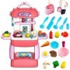 TOYVENTURES Lot de 31 Jouets de Cuisine pour Enfants, ustensiles de Cuisine avec poêles, ustensiles de Cuisine et Accessoires