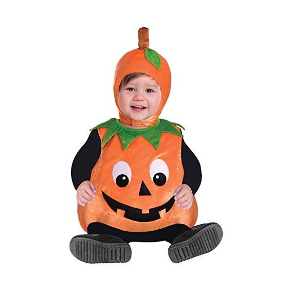 amscan 9903883 Costume de citrouille pour bébé 1-2 ans