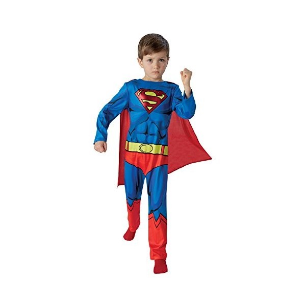 Rubies - Superman - Déguisement Pour Enfant Classique Superman Comic Book - Taille M- CS810780/M