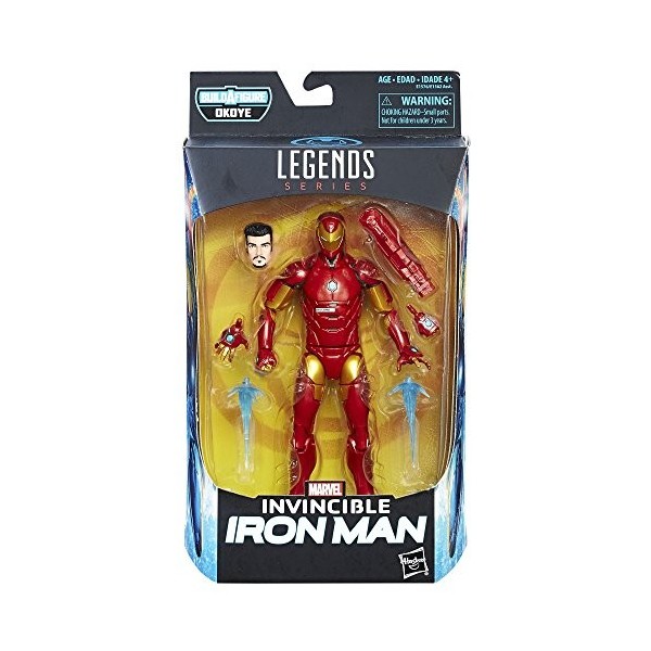 Hasbro Marvel Legends Series Invincible Iron Man 6-inches
