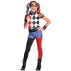 Rubies 620712 Costume Harley Quinn Deluxe pour enfants, DC Super Hero filles, M 5-7 ans 