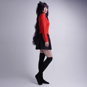 CoolChange Costume Cosplay de Rin Tosaka pour Fans de Fate | Taille: L
