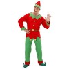 "SANTAS LITTLE HELPER ELF" coat with belt, pants, hat - S 