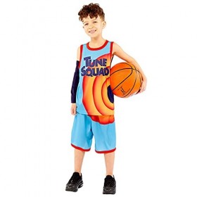 amscan 9912073 – Costume de basketball Space Jam pour enfant de 4 à 6 ans