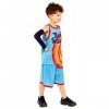 amscan 9912073 – Costume de basketball Space Jam pour enfant de 4 à 6 ans