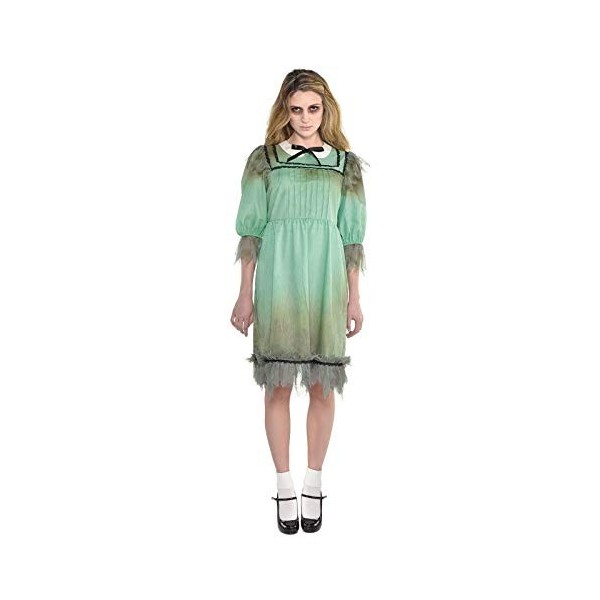 Amscan- Frightening Darling Size 10-12-1 Pc Peter Pan Costumes, 10235418, Multicolore, Taille 10-12