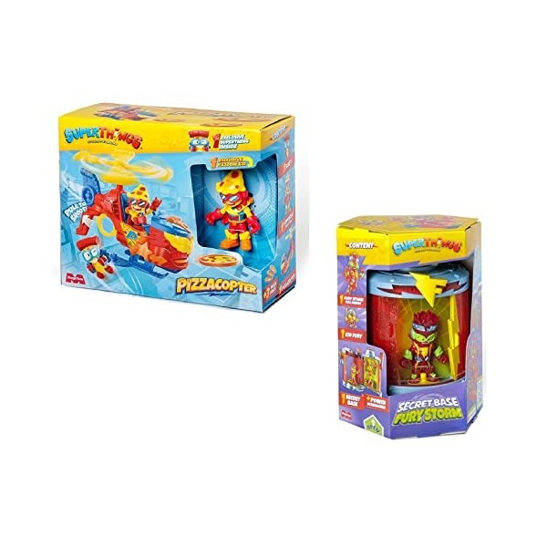 RSL SUPERTHINGS Guardians of Kazoom - Collection Complète Série 11 Base Fury Storm & Pizzacopter