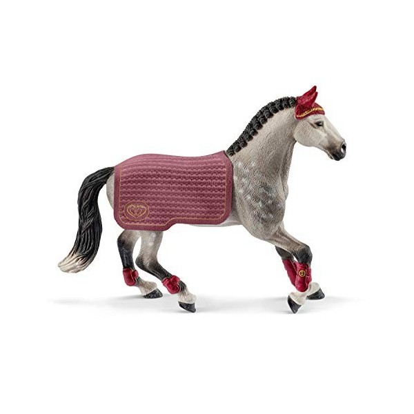 SCHLEICH- Figurine Jument Trakehnen Concours équestre Horse Club, 42456, Multicolore