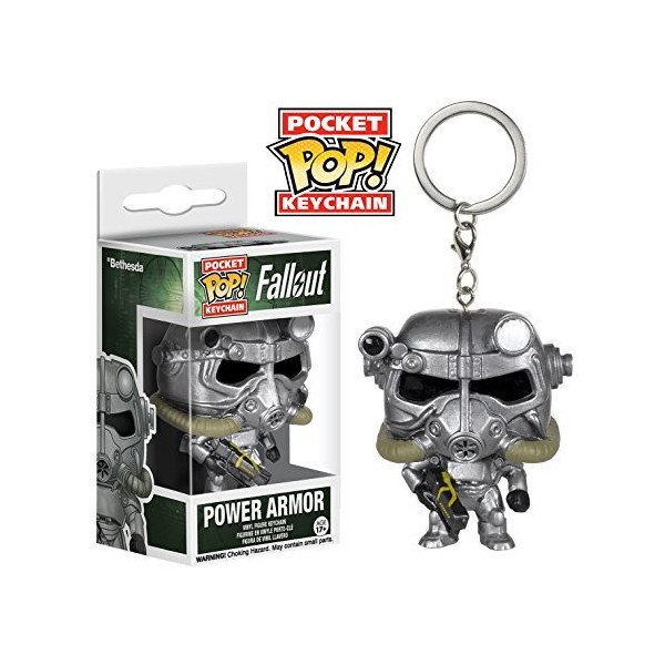 Funko - Pocket POP Keychain: Fallout - Power Armor