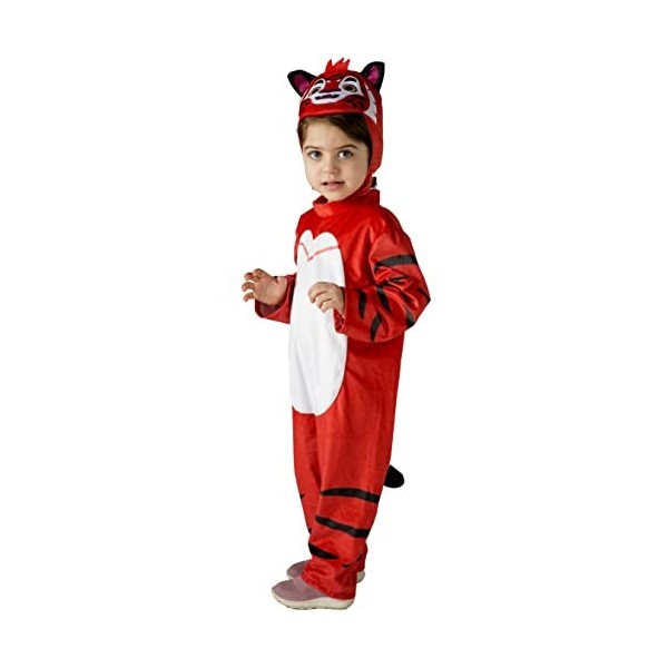 Ciao Tig tigre petit grenouillère peluche baby costume déguisement original Leo & Tig Taille 1-2 ans 