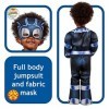 Rubies Costume officiel Marvel : Spidey et ses incroyables amis Black Panther Deluxe pour enfant de 3 à 4 ans