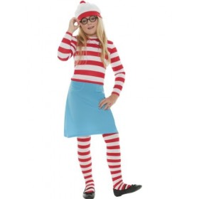 Wheres Wally? Wenda Child Costume S 