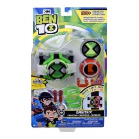 Ben 10 Ensemble Deluxe Omnitrix Creator, BEN51000, Multicolore, 8x9.5x7 cm