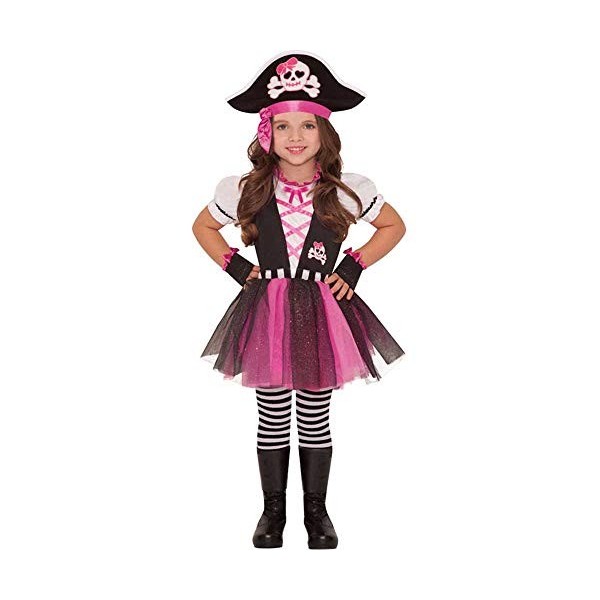 amscan - 999697 - Déguisement Pirate - Fille - 3-4 Ans